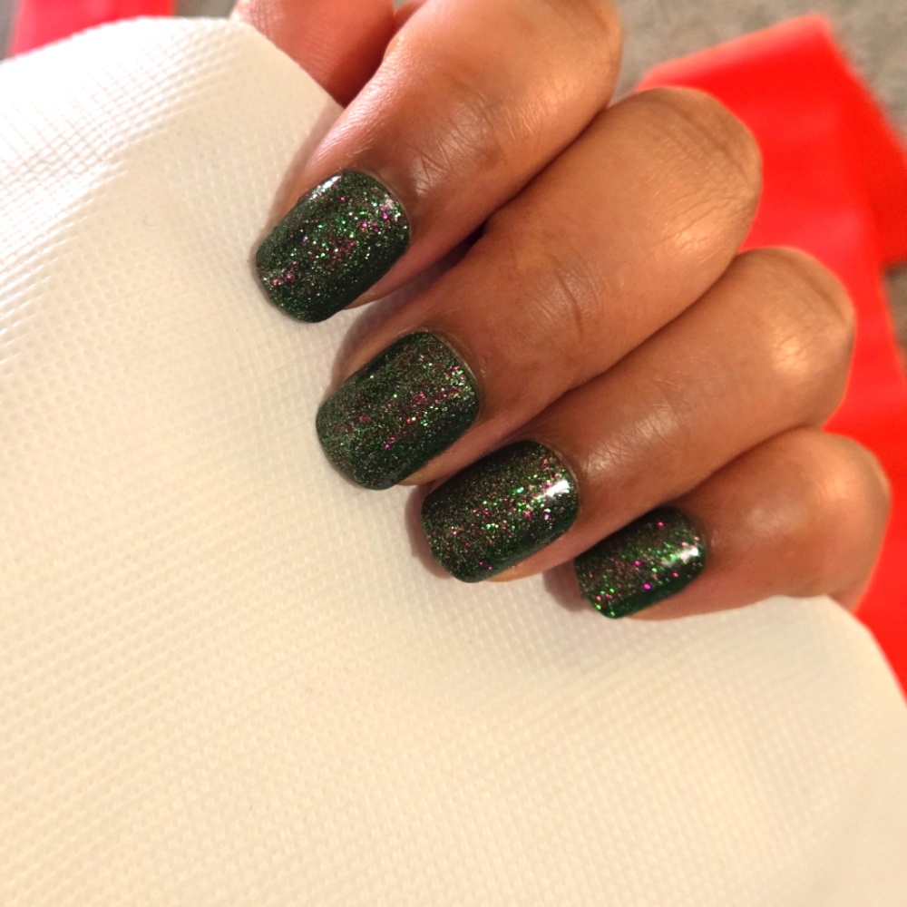 🍒🍒 BUNDLE ONLY (See description) Glitter Green Press-On Nails